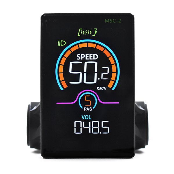 Display LCD M5 Per E-Bike 5 Pin – Tachimetro E Pannello Di Controllo, Impermeabile