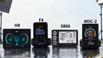 Haytrix e-bike displays waterproof lineup – H8, F4, S810