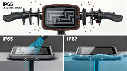 IP65 vs IP67 e-bike display protection – Haytrix